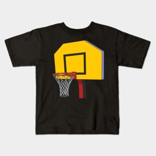 yellow basketball hop Kids T-Shirt